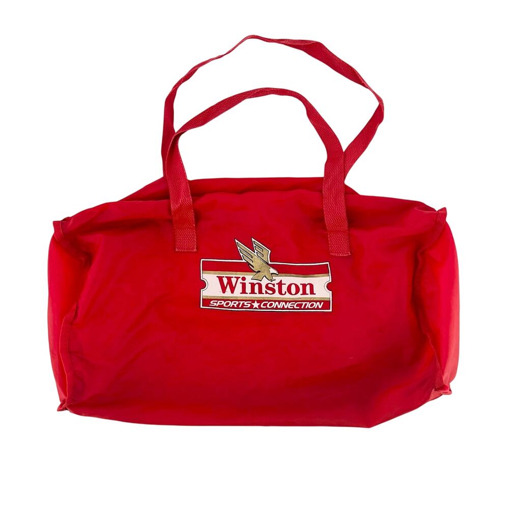 80s Winston Cup Series NASCAR Duffle Bag 1980s Vintage